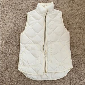 J Crew Factory puffer vest. Size XXS
